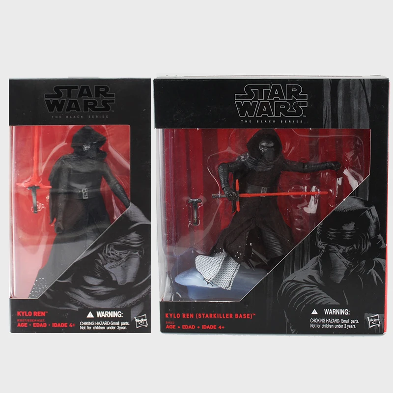 Звездные войны 7 La Forza Risveglia Serie Nera Kylo Ren Starkiller база экшен фигурка из ПВХ Da Collezione