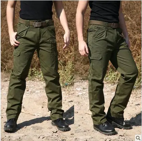 mens slim fit walking trousers