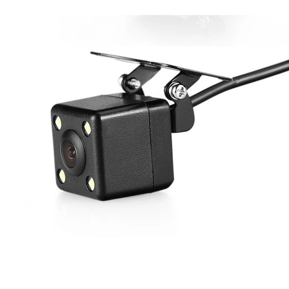 Waterproof 4 LED Night Vision For Car CCD Rear View Camera Reverse