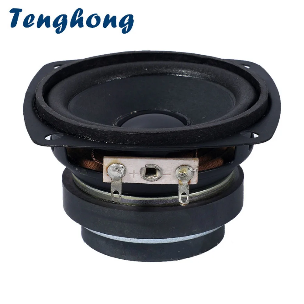 Tenghong 2 шт. 5 дюйма полный диапазон динамиков 4Ohm Вт портативная аудио Колонка блок