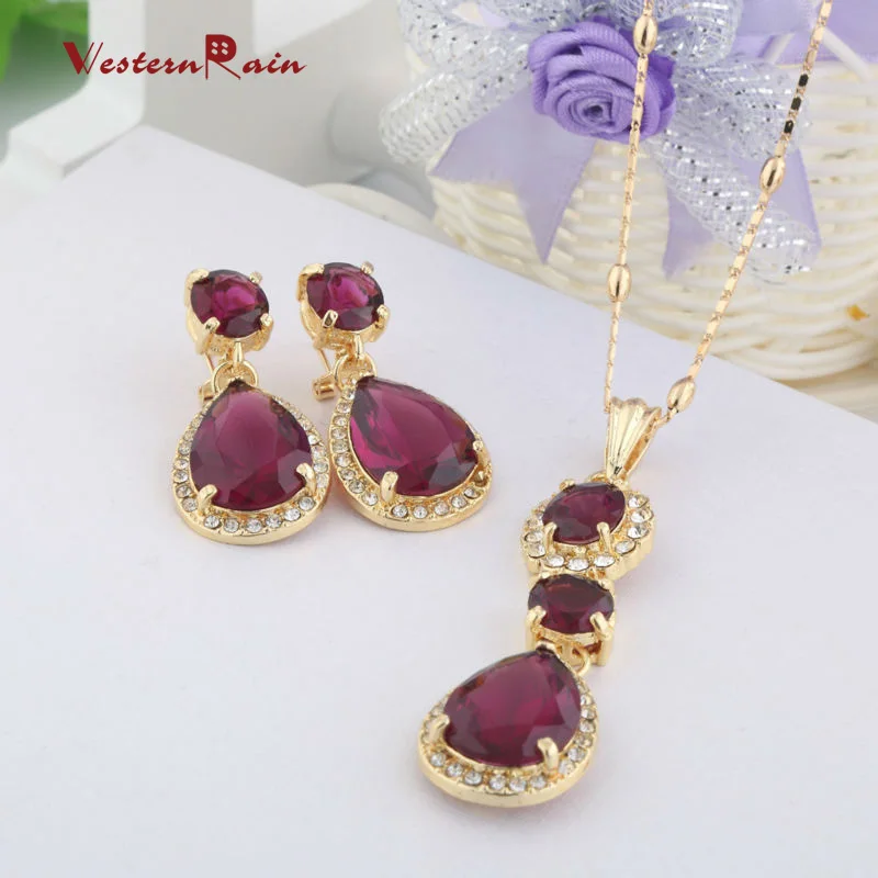 Buy WesternRain 2017 Wholesale Gold Jewelry Crystal