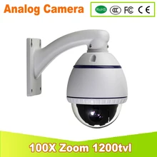 YUNSYE 2017 New CCTV Security Home 360 Degree Rotate 100x Optical Zoom Array IR Indoor Mini Speed PTZ Camera Free Shipping