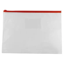 5 шт. прозрачный Пластик воды защитная ручка A4 файл Бумага Ziplock папки в виде сумок