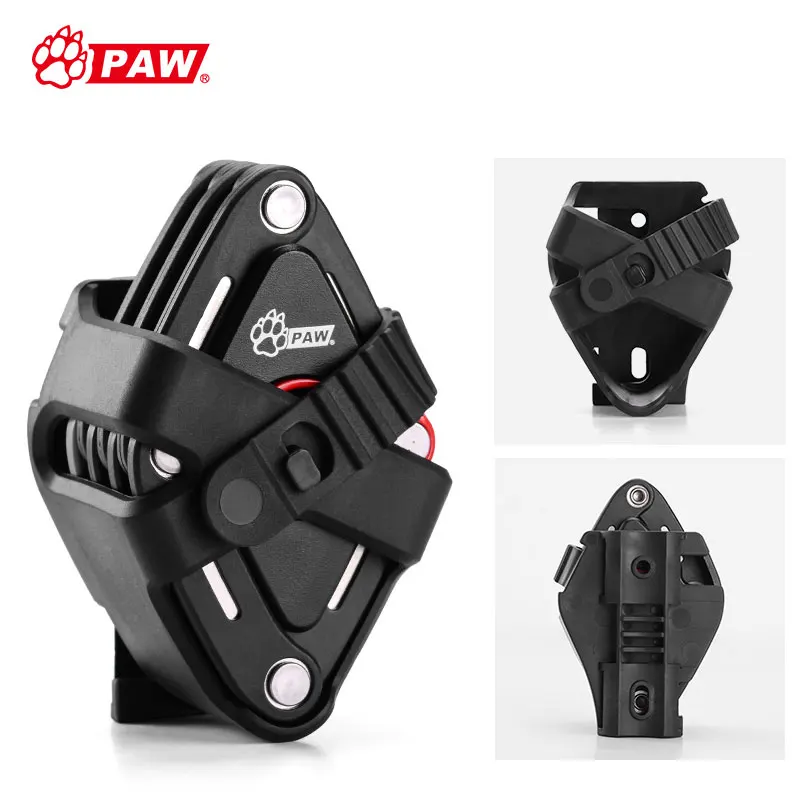 

2018 New Foldable Bike Lock With 2 Keys Strong Security Anti-theft Bicycle Lock Alloy Mount Bracket Mountain Road Bike Lock