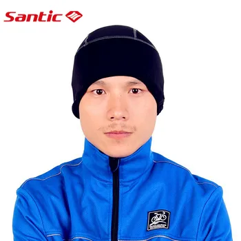 

Santic MTB Winter Bike Bicycle Cycling Cap Thermal Fleece Hat Windproof Headbands Motorcycle Hats Caps Free Size C09005