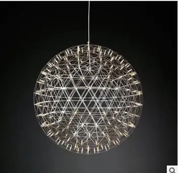 

Spark ball chandelier personality creative chandelier gypsophila cafe restaurant bar hotel engineering decorative lamps