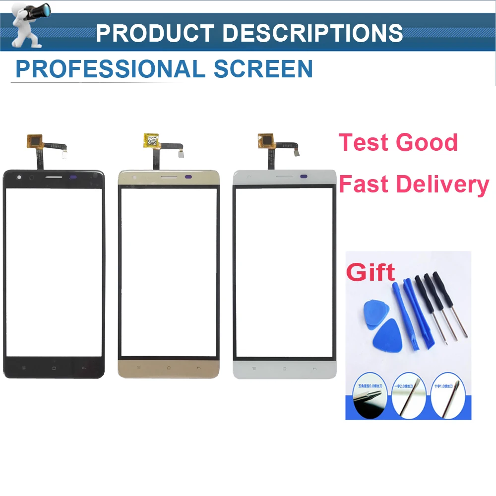 

WEICHENG Top Quality For Oukitel K6000 Pro Touch Screen Panel Digitizer 100% Guarantee Glass