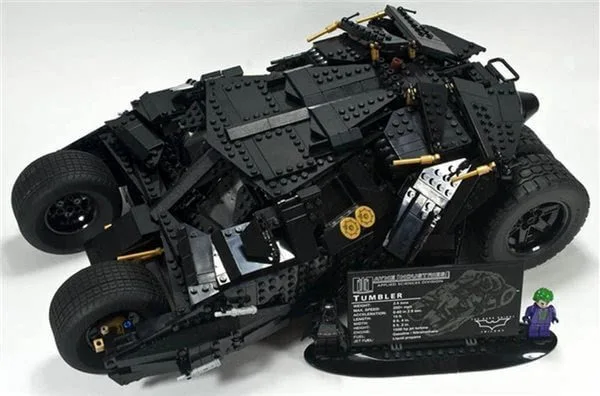 no original box 07060 07043 Batman Armored Chariot Batmobile SHIELD Helicarrier Super Hero Movie Building Block Bricks Toys 76023 76042 Gifts - Цвет: no original box