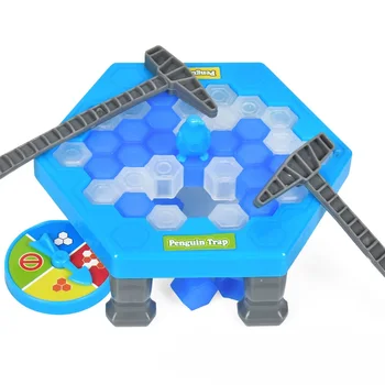 

Penguin Trap Board Game Ice Breaking Hammer Save The Penguin Interactive Entertainment Toys Desktop Game Kid Children Gifts