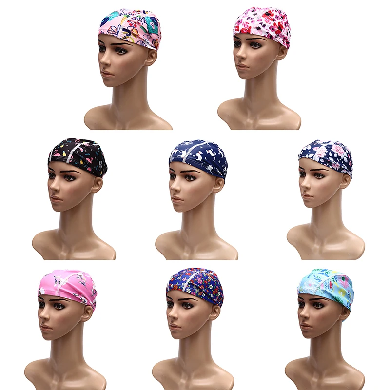 High Elastic Swimming Caps Adult Waterproof Stretchable Comfortable Ears Protection Long Hair Summer Swiming Pool Bathing Hat