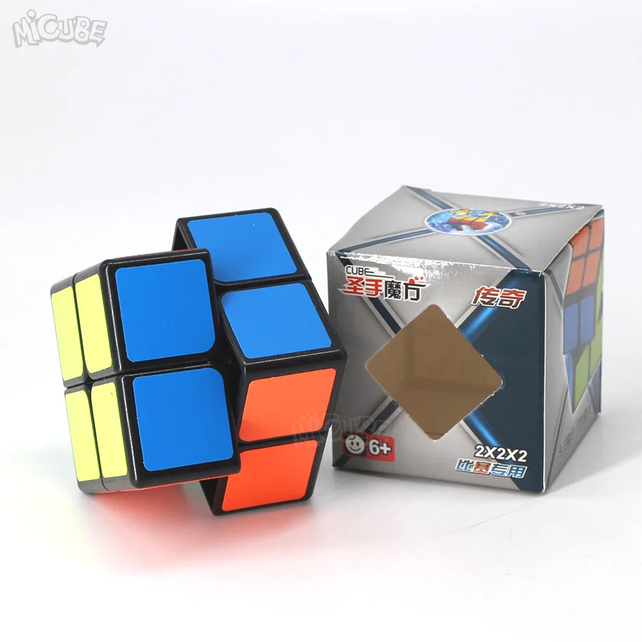 Shengshou Легенда 2x2x2 Magic Cube Скорость Пазлы 2 на 2 Cubo Magico 2x2 образования игрушки для детей анти-стресс