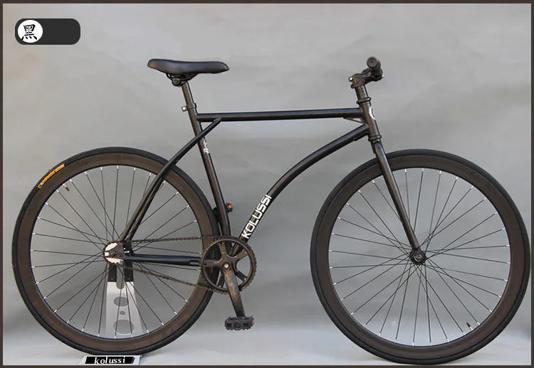 x-передний бренд, цветной Фикси-велосипед с фиксированной передачей, 46, 52 см, сделай сам, Односкоростной дорожный велосипед, трек, фикси-велосипед - Цвет: black