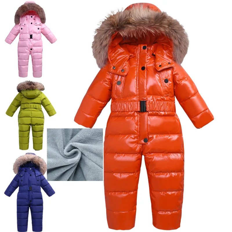 Buy 2018 New 2 4T Baby Winter Jumpsuit Romper Kids
