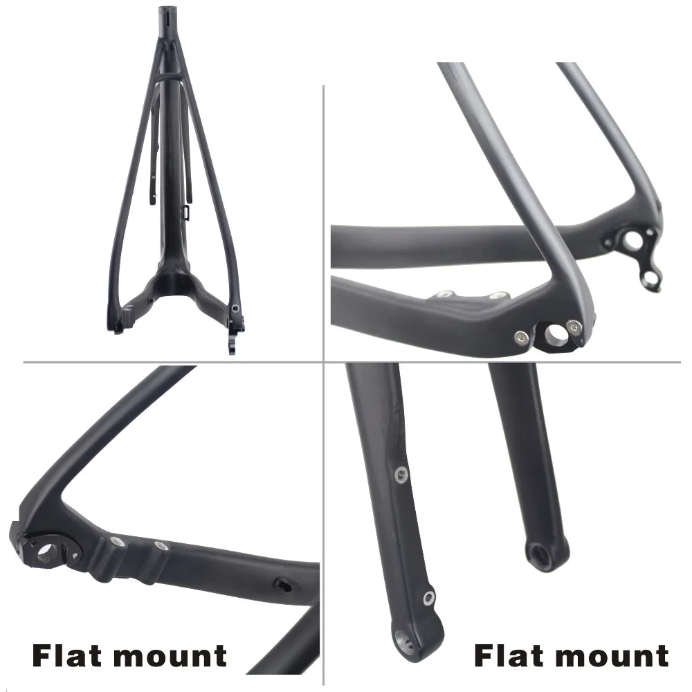 GR029-d flat mount cyclocross bikes frame 2