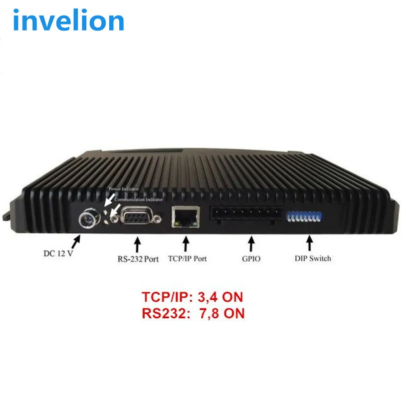 4 порта TCP/IP RJ45/Ethernet пассивный UHF rfid ридер бесплатно английский SDK C # язык