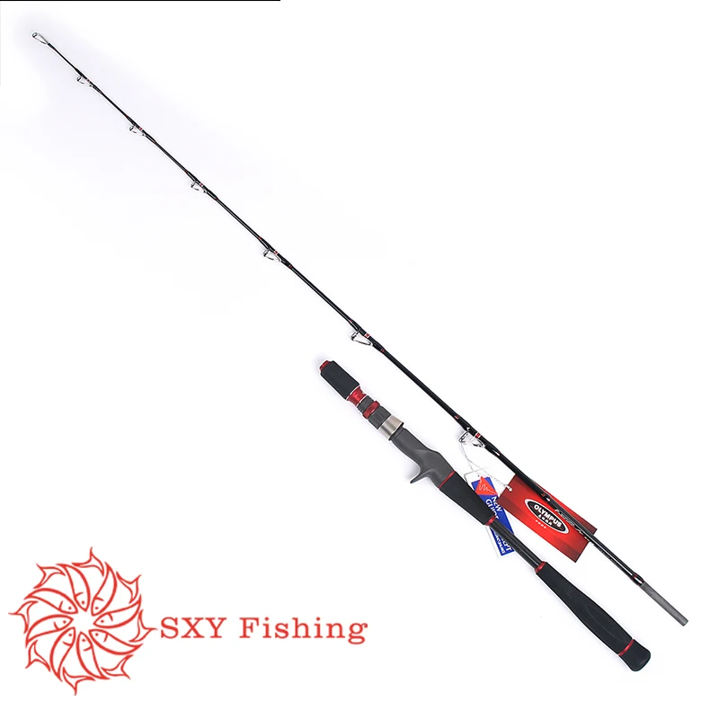 

FREE SHIPPING OSTB143C 1.43Meter lure rod carbon fibre rod Fuji ring Fishing force 8kg Raft rod telescopic fishing rod Boat Rod