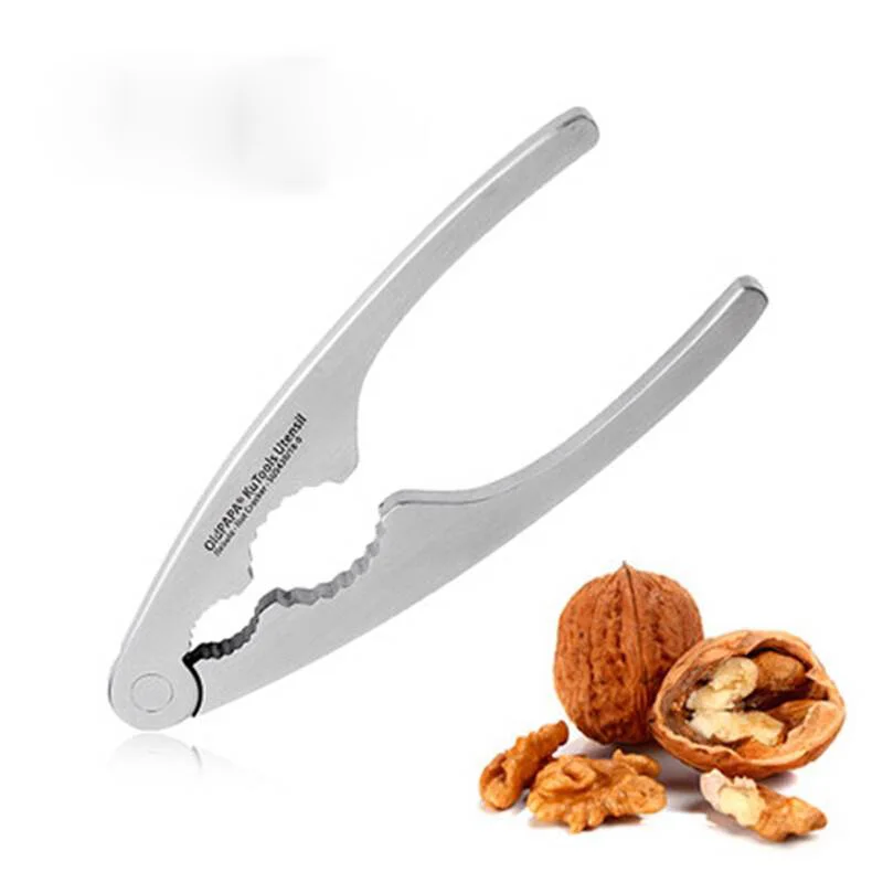 

High Quality Adjustable Stainless Steel Nut Cracker Multifunction Super Thick Nut Clip Free Shipping