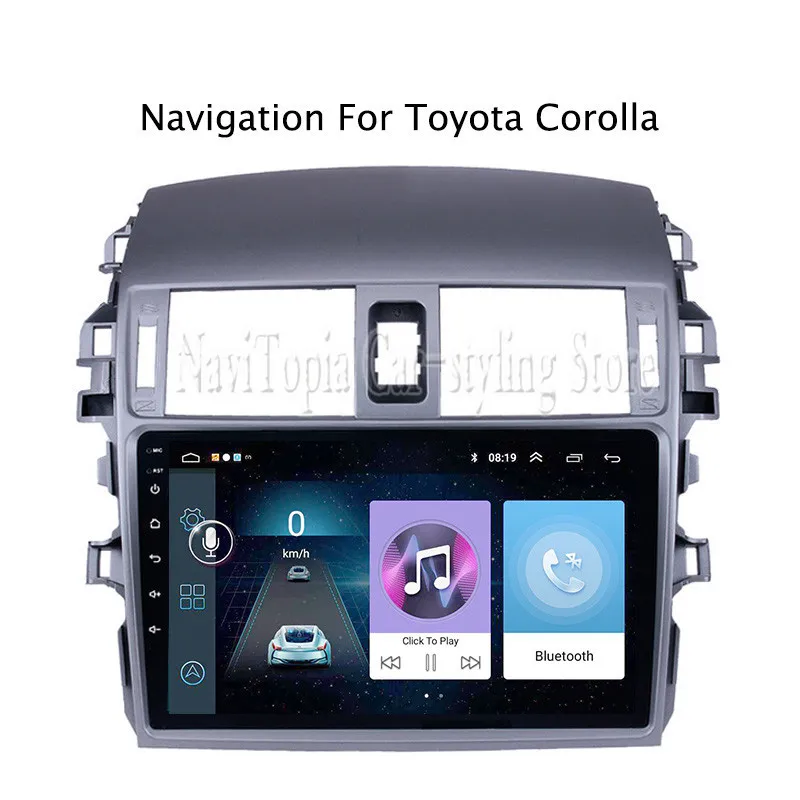 9 дюймов Android 0 автомобильное радио GPS навигация Мультимедиа Стерео DVD плеер для