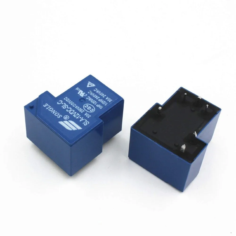 sla 24vdc sl c 5v 12v 30a 24v 6pin pcb rele original novo 02