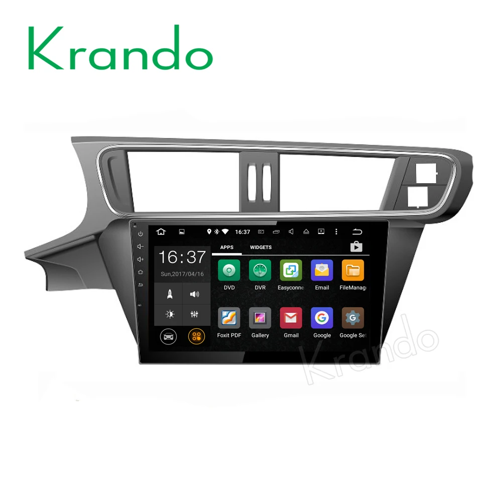 Best Krando 10.1" Android 7.1 car navigation multimedia system for Citroen C3-XR 2005-2011 audio radio gps dvd player WIFI 3G DAB+ 0 Best Krando 10.1" Android 7.1 car navigation multimedia system for Citroen C3-XR 2005-2011 audio radio gps dvd player WIFI 3G DAB+ 0