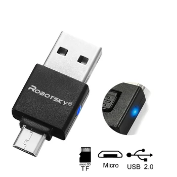 

Type-c usb 2.0 otg phone type c memory card reader adapter for TF micro SD pc computer laptop accessories high quality