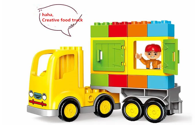 Конструктор Детский развивающий 23 шт. совместим с Duploe 10601|building blocks|big building blocksblock |