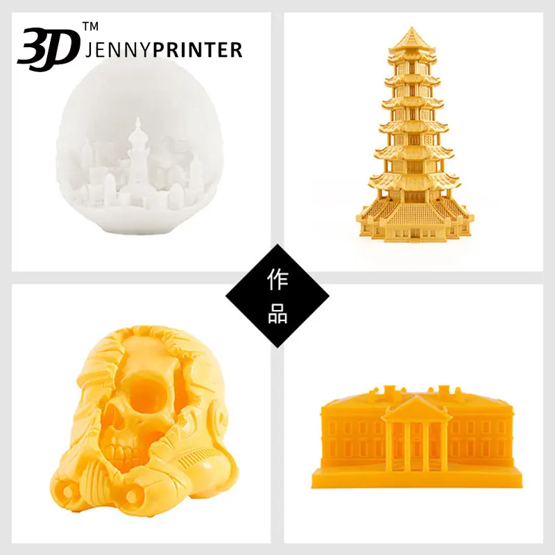 Новинка! Сборный 3D принтер jennypr4 Z370 с двойным Экструдером высокая точность и