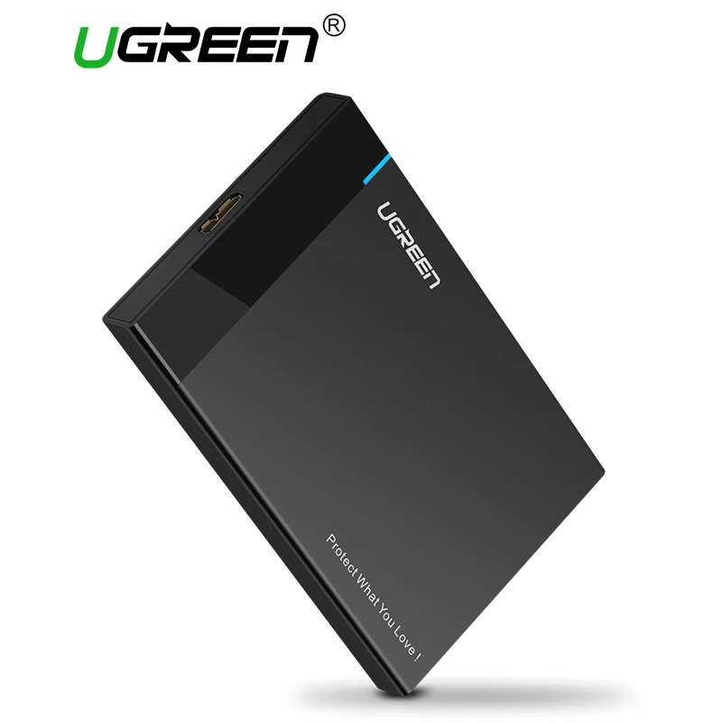Ugreen HDD Case 2.5 inch SATA to USB 3.0 SSD Adapter for Samsung Seagate SSD 1TB 2TB Hard Disk Drive Box External HDD Enclosure
