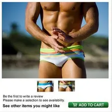 Низкая талия человек ShuTiao небольшой внутренний треугольник плавки/серый