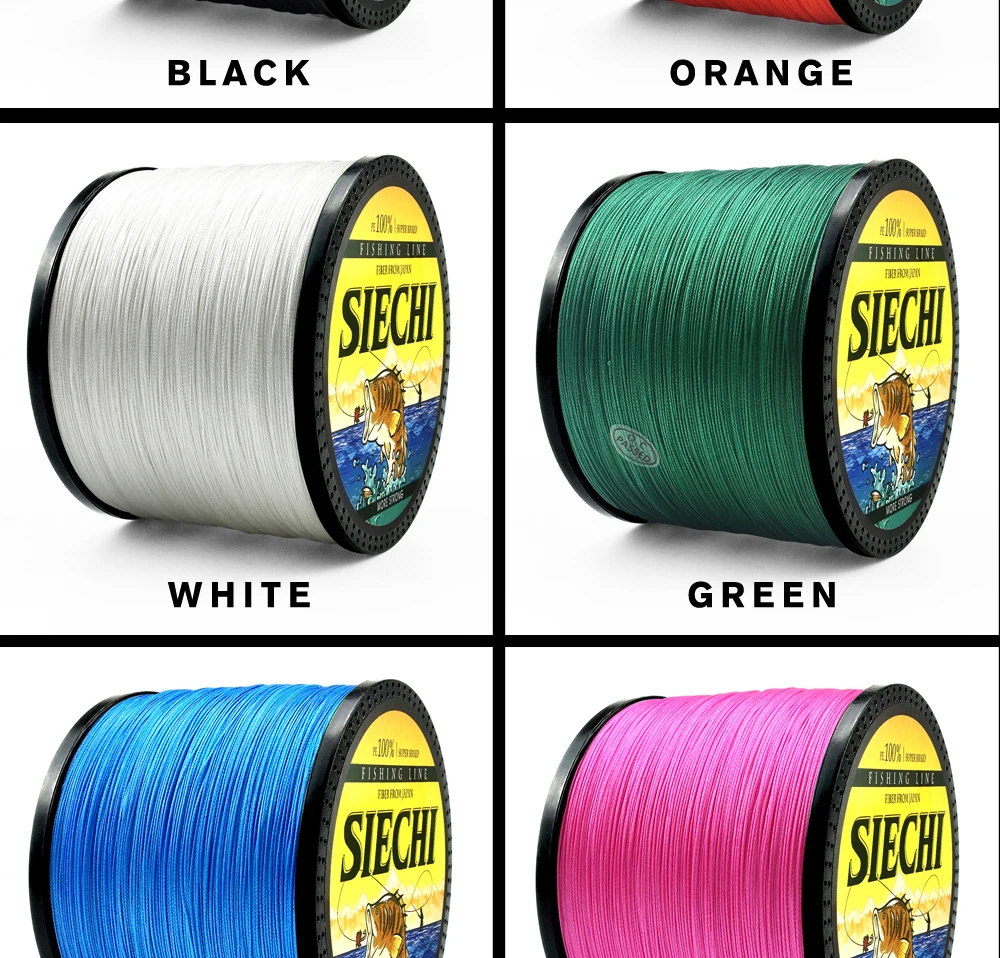 liso da linha trançada 12-83lb da linha
