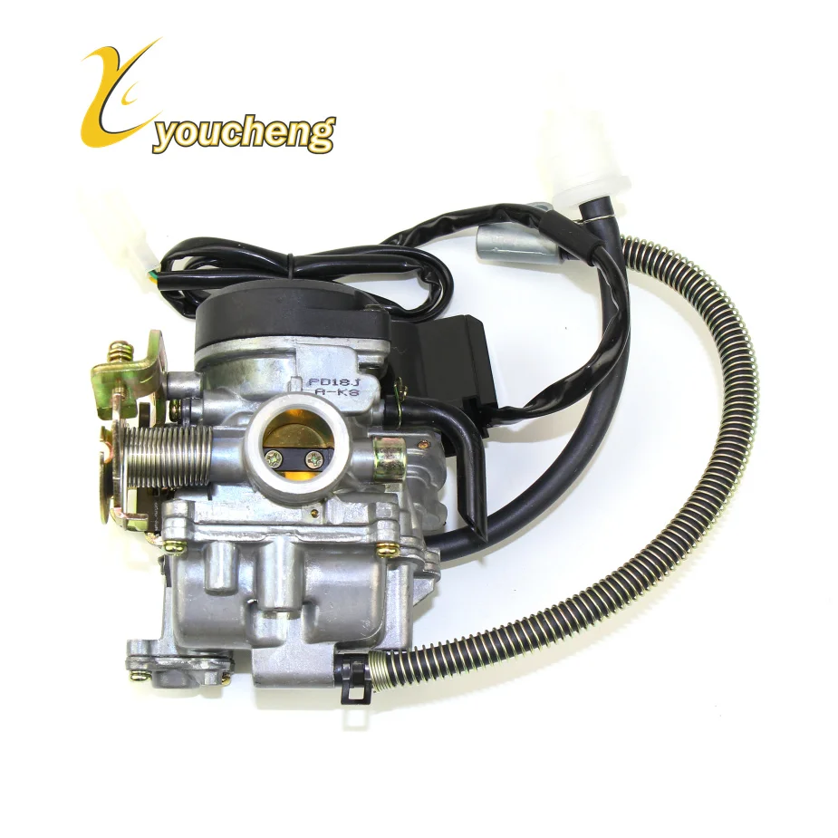 Keihin 139QMB 139QMA для мотовездеходов квадроциклов 18 мм GY6 50cc Скутер мопед PD18J CVK карбюратор арматура карбюратора картинг Багги(PD18J) HYQ-GY650