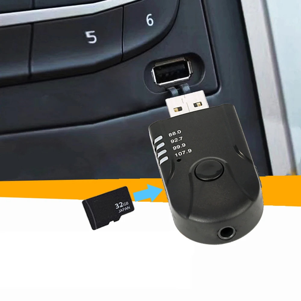 4 1 Автомобильный приемник громкой связи Bluetooth FM излучатель bluetooth|MP3-плеер для авто|
