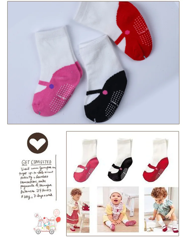 Детские балетные туфли и носки детские носки без пяток Нескользящие резиновые носки-Тапочки хлопковые свободные детские носки для малышей
