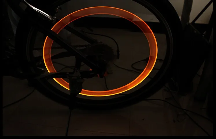 4x Bike Light Road Bicycle Lights LED Wheel Valve Caps Light lamp lamps