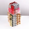 High Capacity Rotating Acrylic Makeup Organizer Storage Case Lipstick Holder Boxes Rotating Lip Gloss Organizer Display Boxes ► Photo 1/6