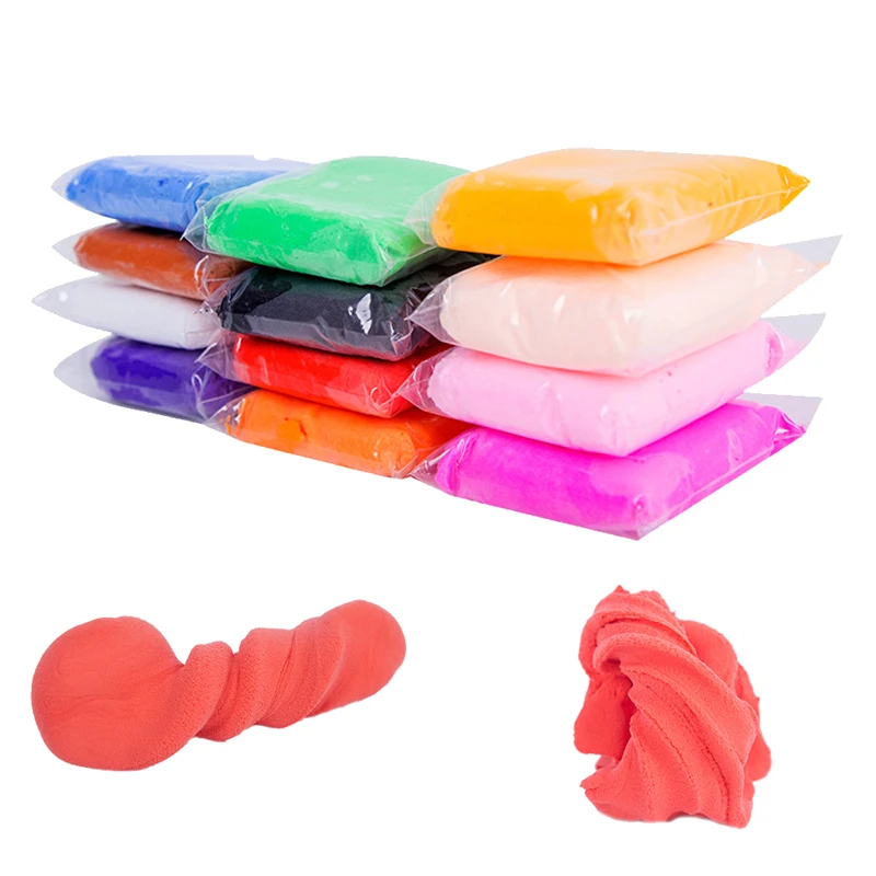 remarkable  12 Colors Air Dry Light Clay With 3 Tool Educational Toys Colorful Plasticine Polymer Creative DIY 