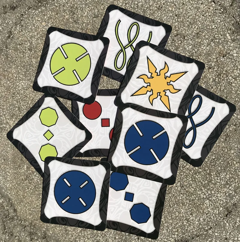 Jogo de Tabuleiro Floresta para Cartões de Diversão Ouro Madeira Selva Token Executar Rápido Par Velocidade Festa 2020 7 Jogos de carta colecionáveis