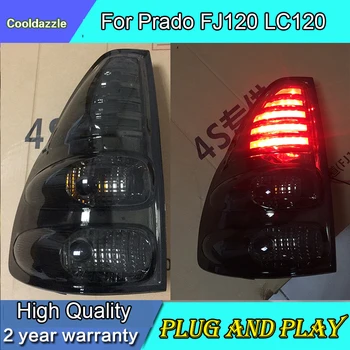 

2 Pieces Car Styling Case For Toyota Prado FJ120 LC120 2700 Taillights 2003-2009 Year LED Tail Lamp LED Rear Lamp Car Tuning