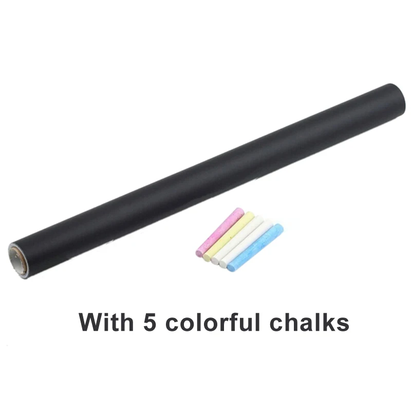 Wall Stickers for Kids Rooms Children Blackboard Stickers Children Drawing Toy Vinyl Chalkboard 60*200CM - 3
