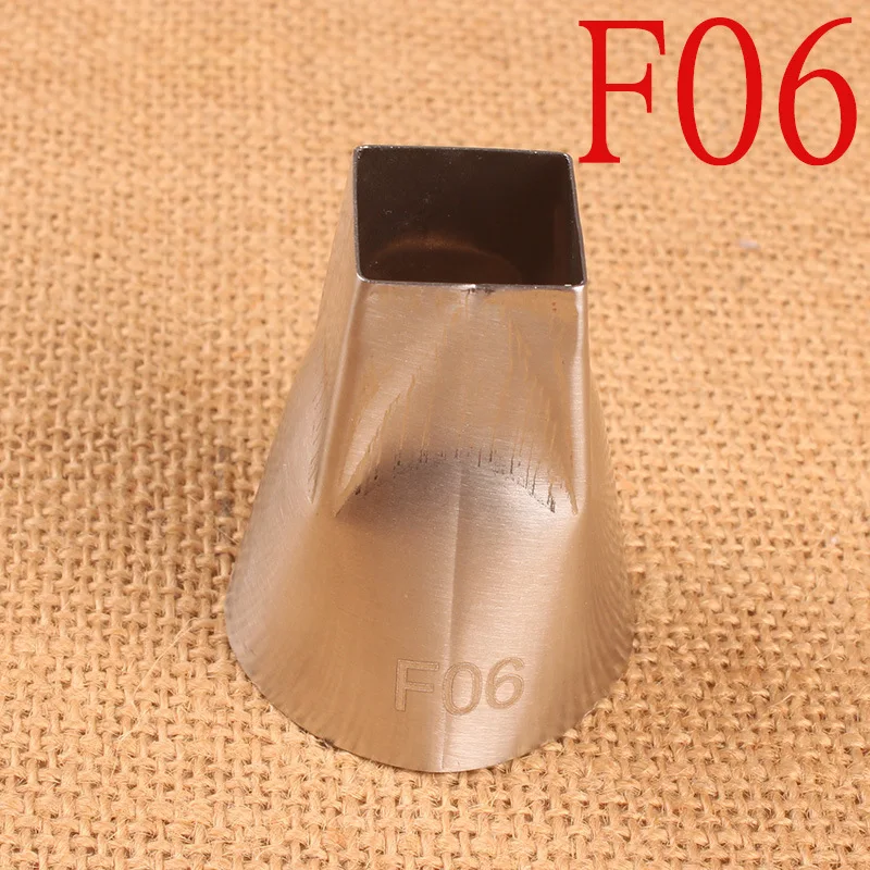 

#F06 Piping Nozzle Cake Decorating Cream Pastry Cupcake Cookies Sakura Icing Tip Bake tools stainless steel