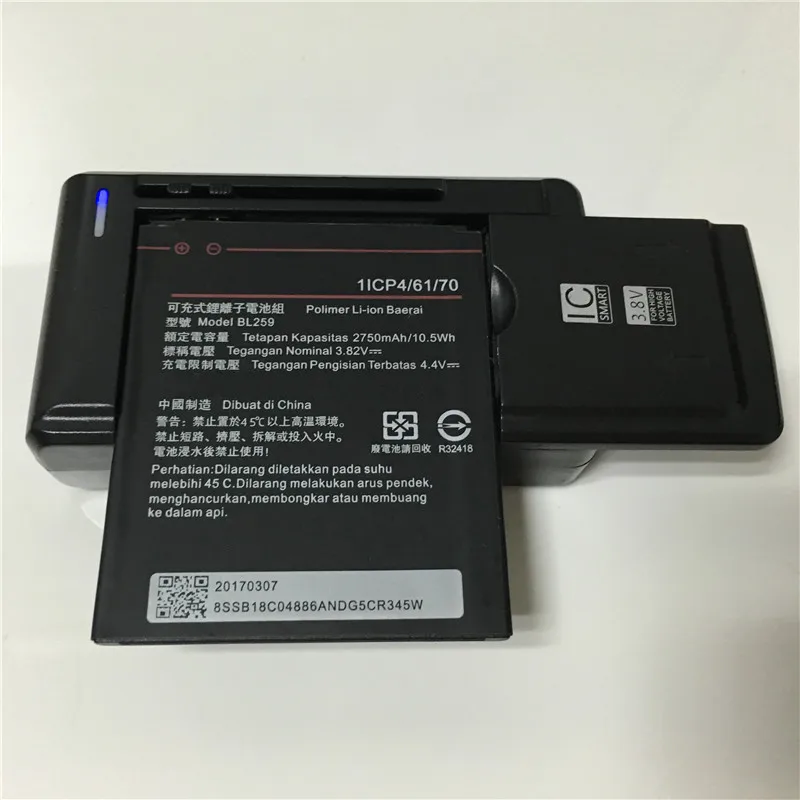imágenes para 3.82 V 2750 mAh BL259 Para Lenovo Limón 3 3 S K32C30 K32c36 Vibe K5/SS-C1 K5 Más Batería + YIBOYUAN Universal cargador imágenes para 3.82 V 2750 mAh BL259 Para Lenovo Limón 3 3 S K32C30 K32c36 Vibe K5/SS-C1 K5 Más Batería + YIBOYUAN Universal cargador