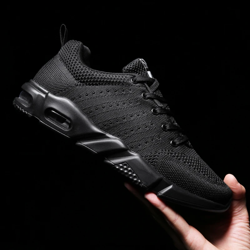 

Outdoor comfortable lightweight Men Sneakers Men Running sports Shoes men Air Mesh Breathable Lace-up air cushion shoes w5