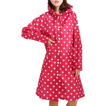 

Hooded Raincoat Outdoor Travel Waterproof Riding Cloth Rain coat for Girl Lady Women Poncho Long Rainwear raincoat