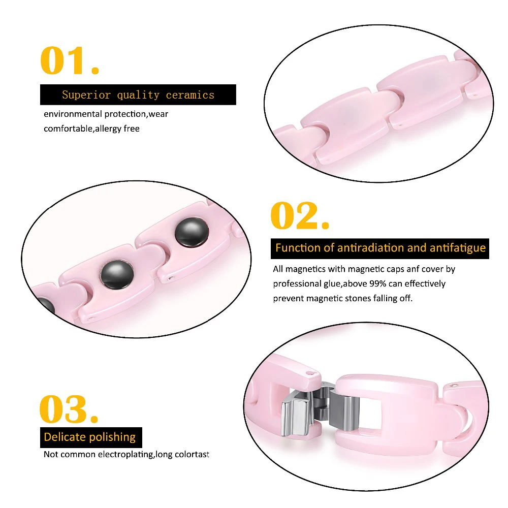 pink bracelet for women  (2)