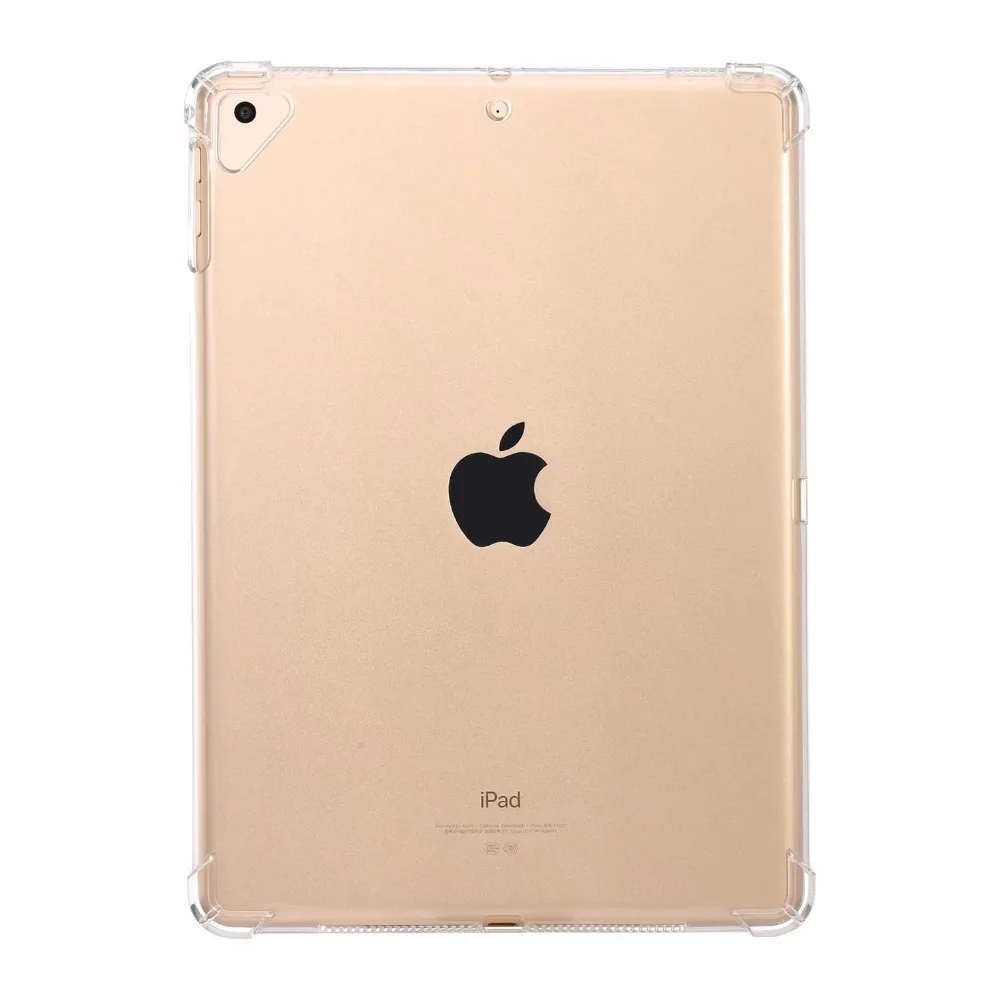 

For iPad 9.7 Inch Case 5th 6th 2018 2017 Air 1 2 Soft Clear Cover Armor Corner Shock-Absorption Ultra Thin Slim Protective Hot