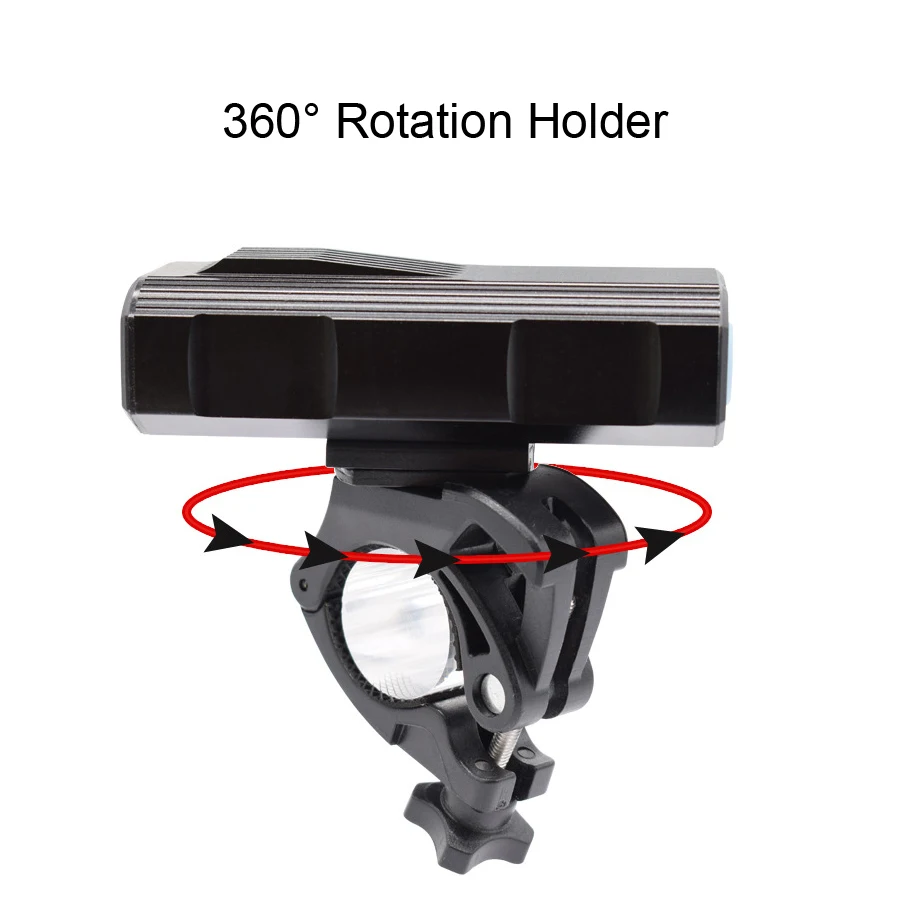 NEWBOLER 2 LED T6 Bicycle Front and Rear Lights Set USB Charging Flashlight For Cycling Bright Headlight Bike Light Accessories