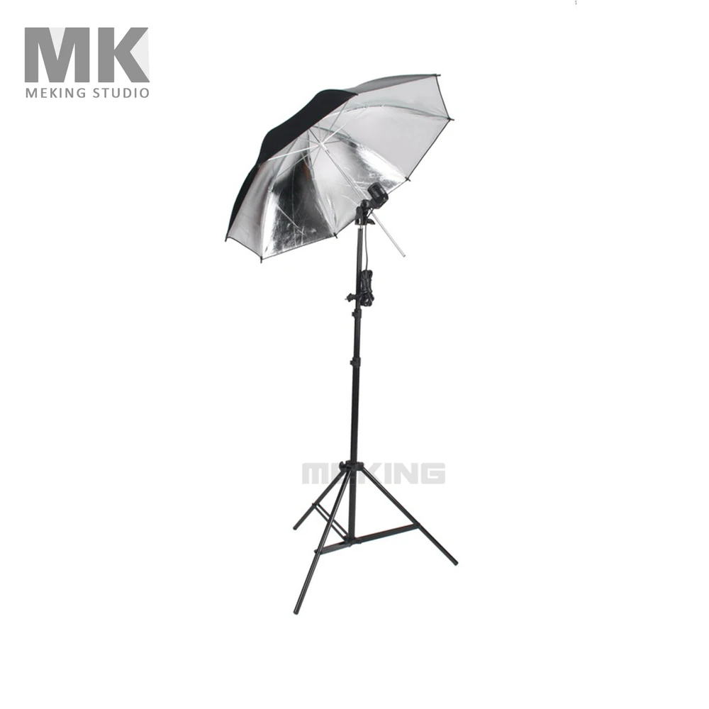 Photo Studio Lighting Umbrellas Video Light kit 33" Black & Silver