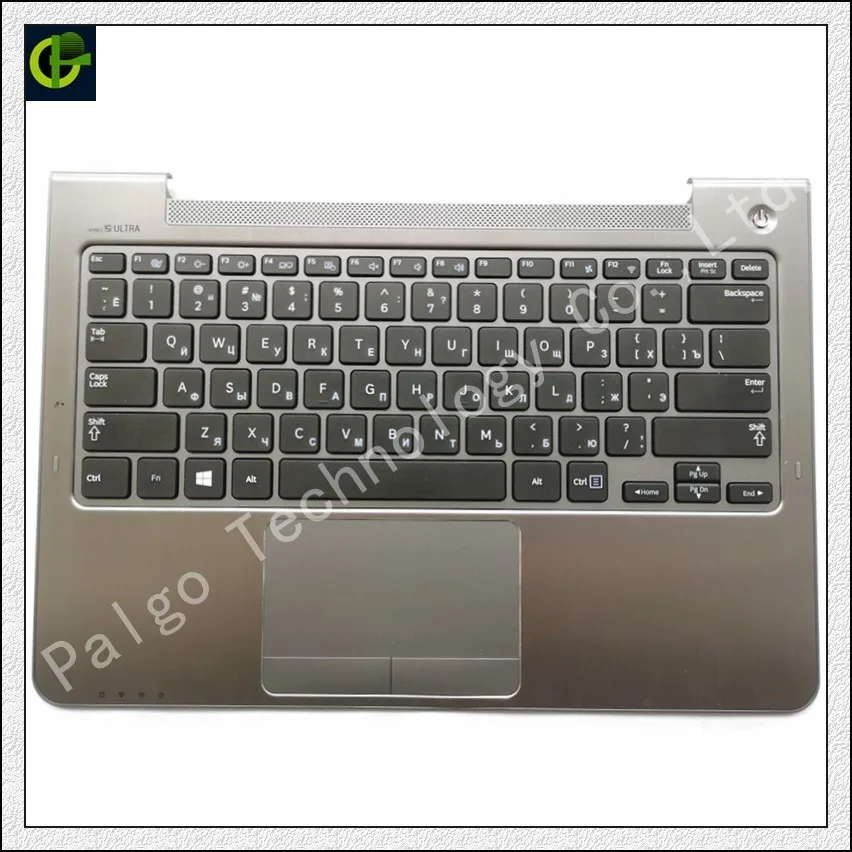 

Russian Keyboard for Samsung NP530U3C NP530U3B NP535U3C 530U3B 530U3C NP540U3 NP532U3C NP532U3A RU with gray palmrest cover