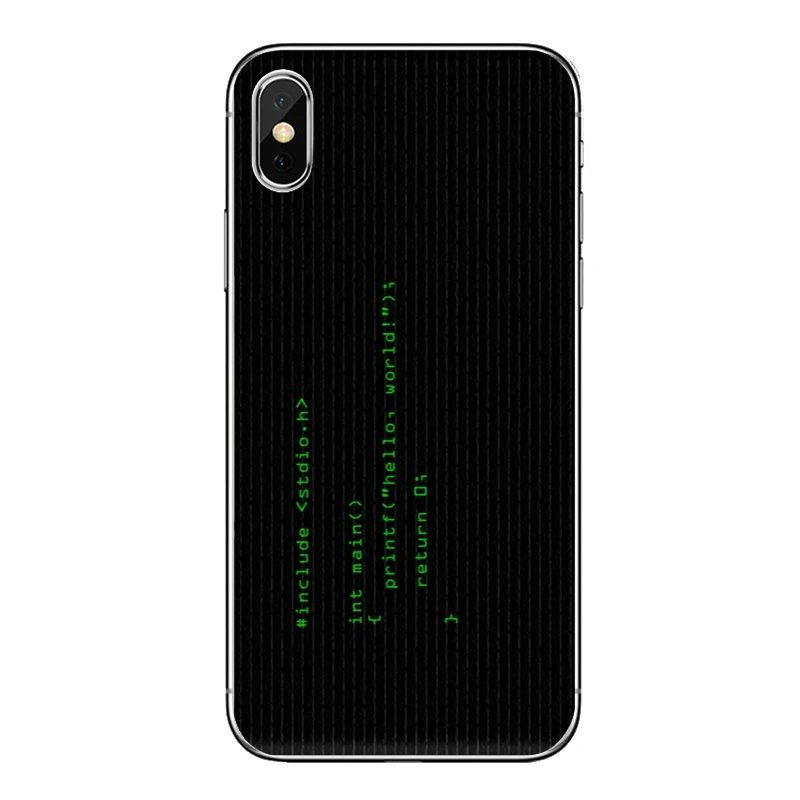 Крутой программный код слова чехол для телефона Xiaomi Mi 8 SE Pro 6 6X A1 A2 Lite 5 5s 5x note mix 2s max 2