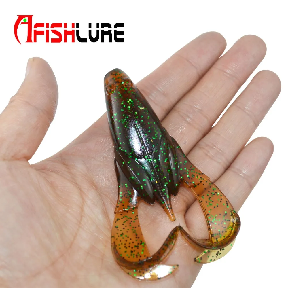 2 шт./лот Afishlure приманка-лягушка для рыбалки приманки комплект 90 мм 15,5g резиновые мягкие приманки для рыбалки со спинингом, рыболовные снасти, лягушка искусственная приманка Isca